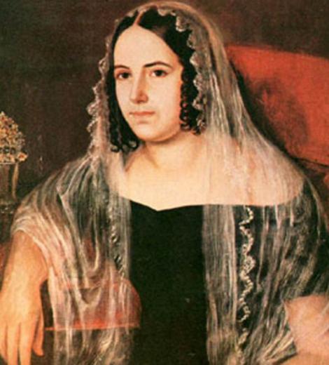 Retrato de Agustina Rosas de Mansilla