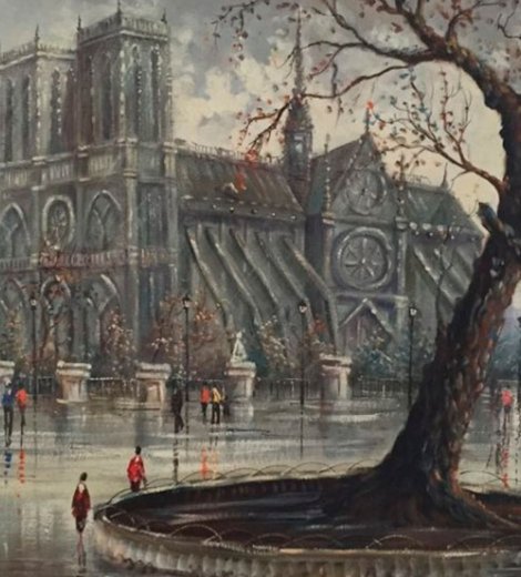 Bruma en Notre Dame, París