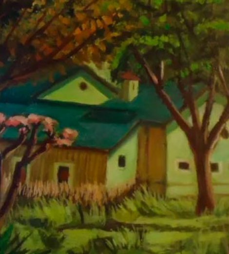 Paisaje, detalle