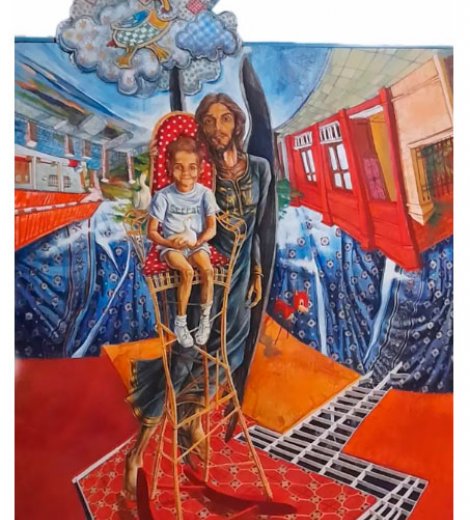 Mamá ganza y el niño malcriado