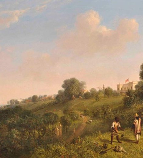 Quinta de Woodbine Parish en Buenos Aires, 1826