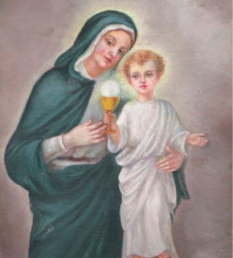 María y el Niño Dios