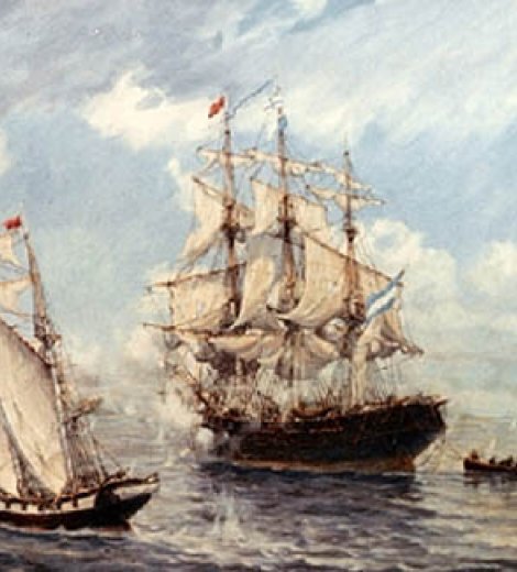 Combate de la Isla Martín García en 1814