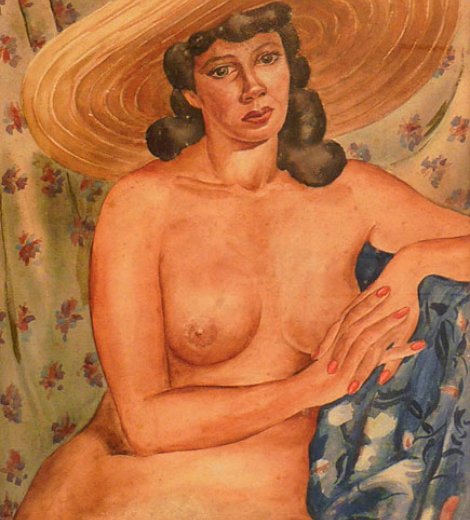 Ana y su sombrero de paja